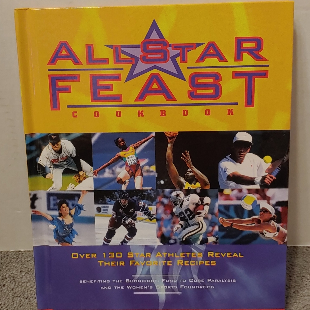 All Star Feast Cookbook. New SALE SALE